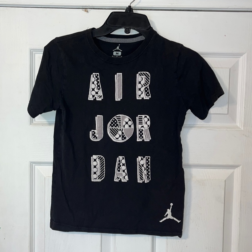 Jordan tee - BLK - boys (M)